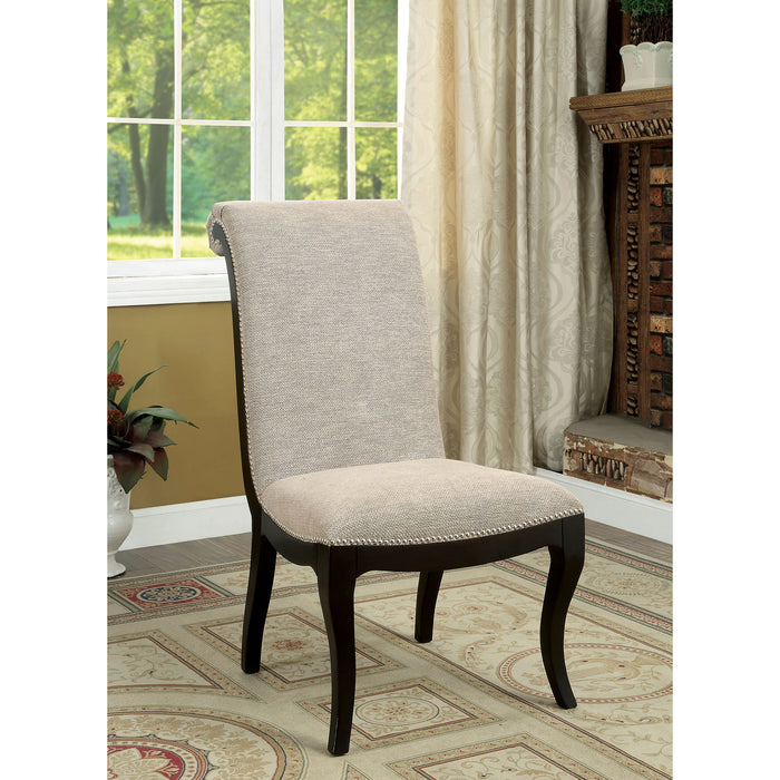 Ornette Espresso Side Chair (2/CTN)