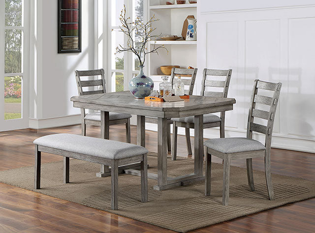 Laquila Dining Table Set Bench - Maxx Save 