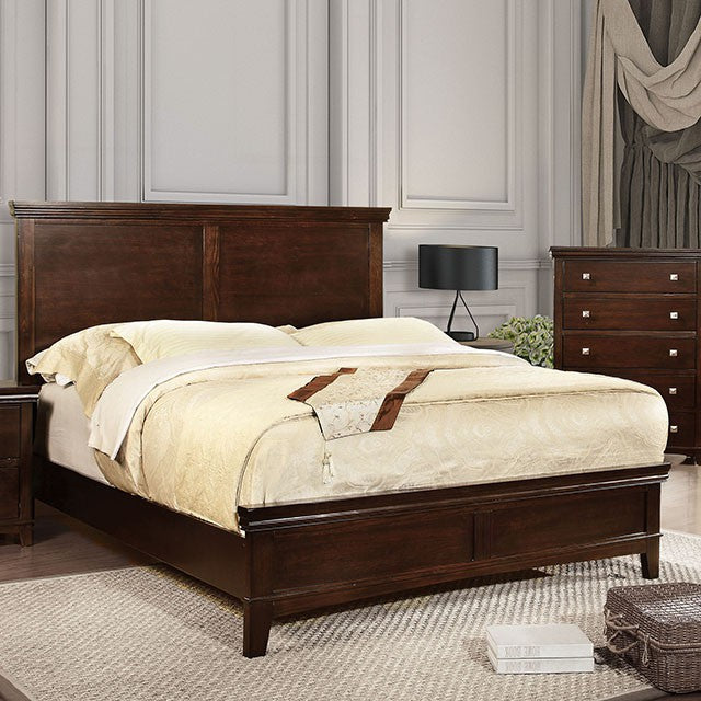 Spruce Full & Queen Bed Chrome & Expressso
