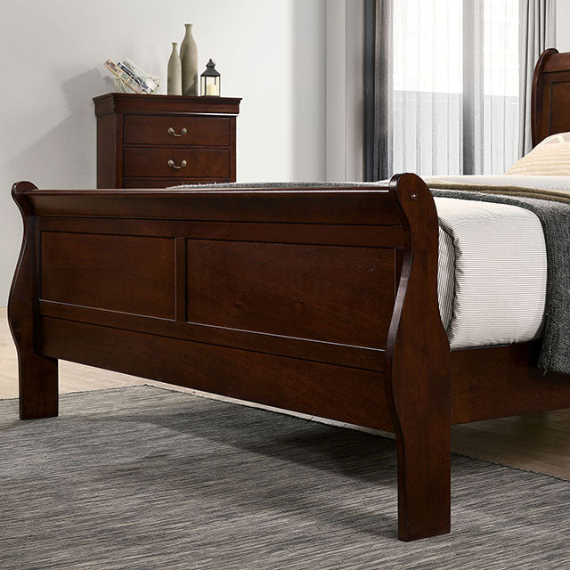 Louis Philippe Full, Twin, Full, & King Bed Black, Grey, Brown & White - Maxx Save 