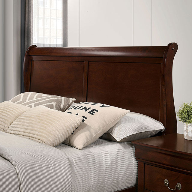 Louis Philippe Full, Twin, Full, & King Bed Black, Grey, Brown & White - Maxx Save 