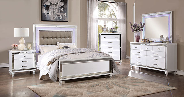Brachium Queen Bedroom Set Silver - Maxx Save 