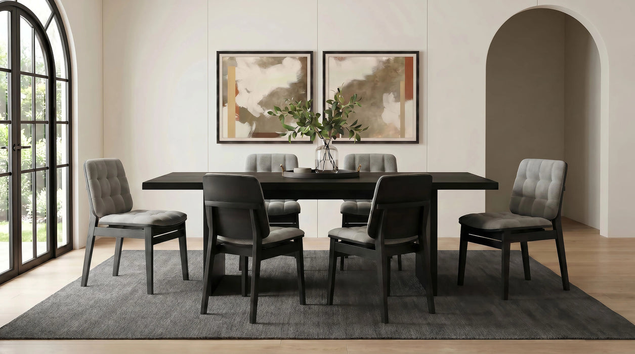 Decker Rectangular Wood Dining Table