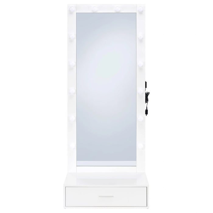 Spector LED Floor Mirror