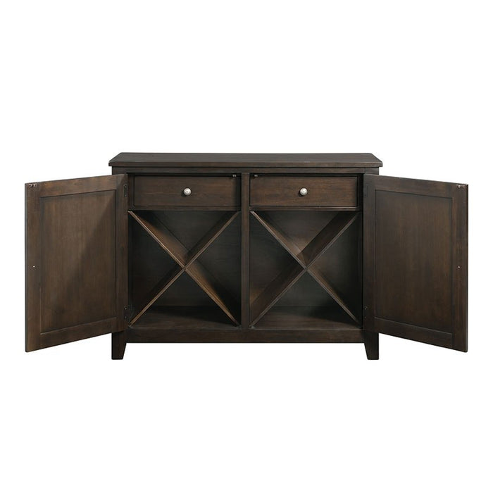 Elements International Mango Server in Dark Brown