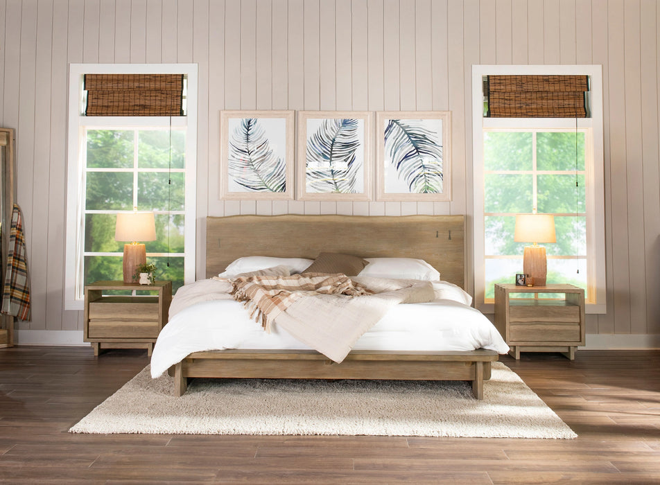 Stillwater Live Edge Platform Bed