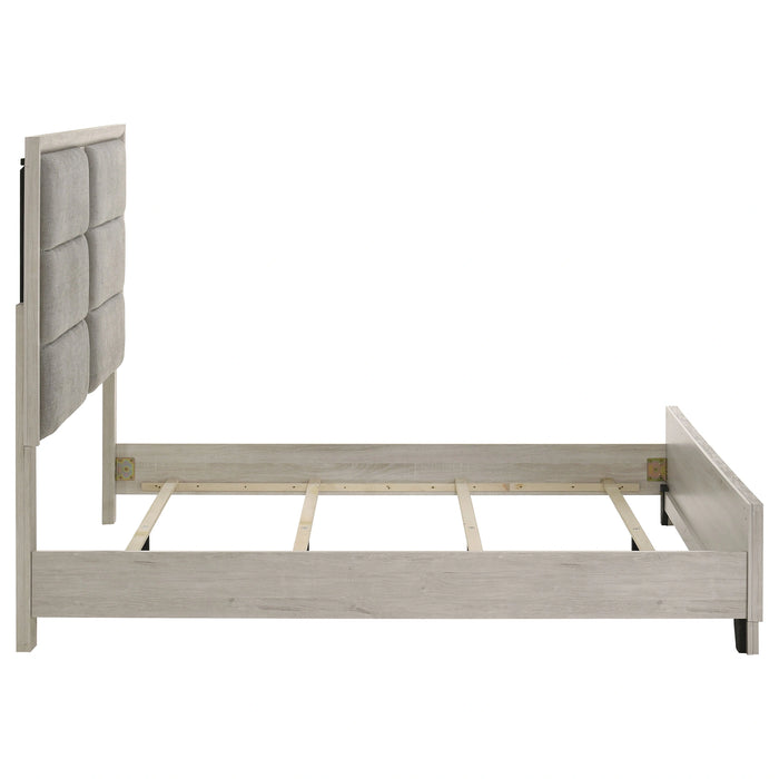 Farre Upholstered Platform Panel Bed
