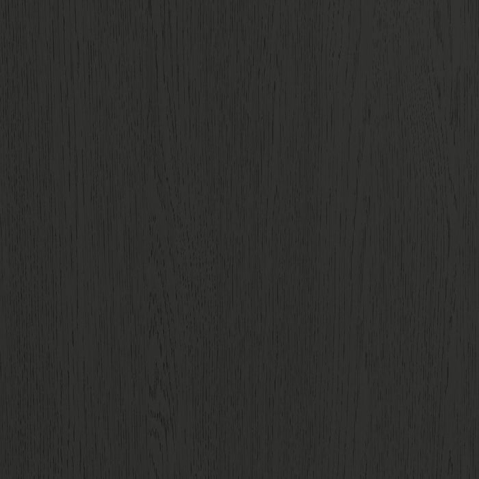 Ridgemont 2-Drawer Nightstand with USB in Black with Grain