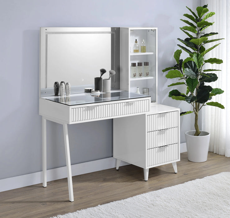 Souza Makeup Vanity Table and LED Mirror