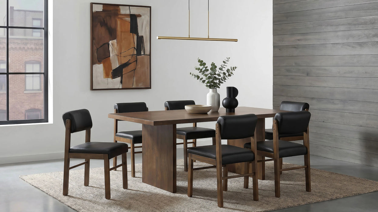 Decker Rectangular Wood Dining Table