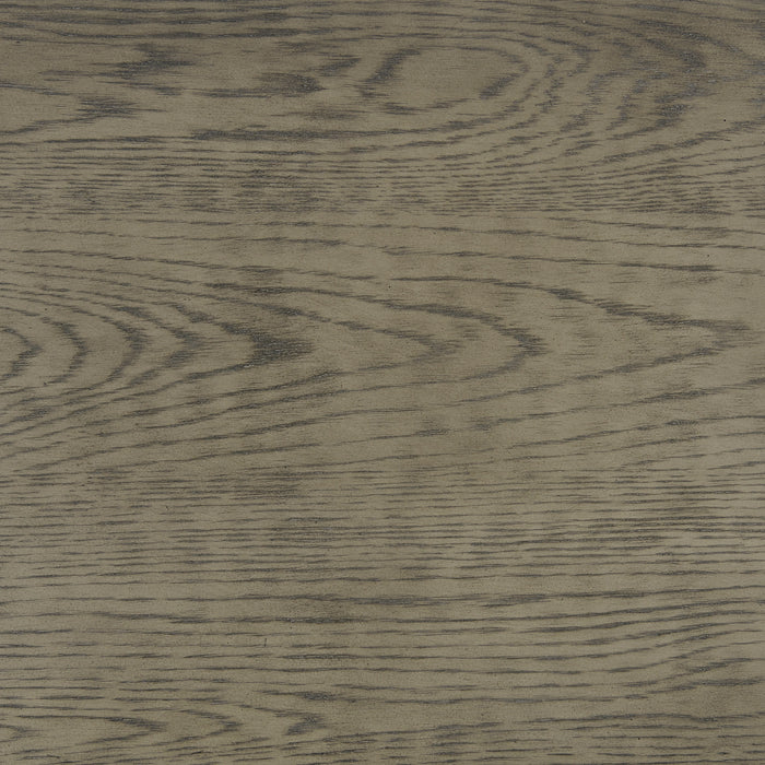 Jemma End Table in Grey and Dark Espresso