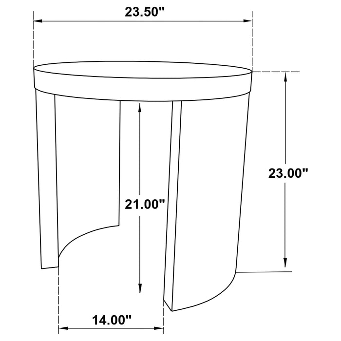 Sweeney Round End Table