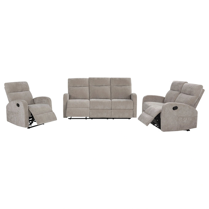 Hamilton Manual Reclining Sofa Set