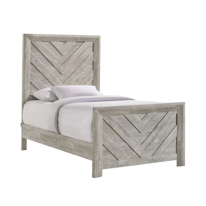 Ellen Panel Bedroom Set in White