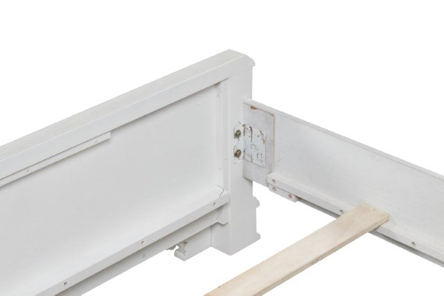 Stella Mia E.King & Queen Bed White & White - Maxx Save 