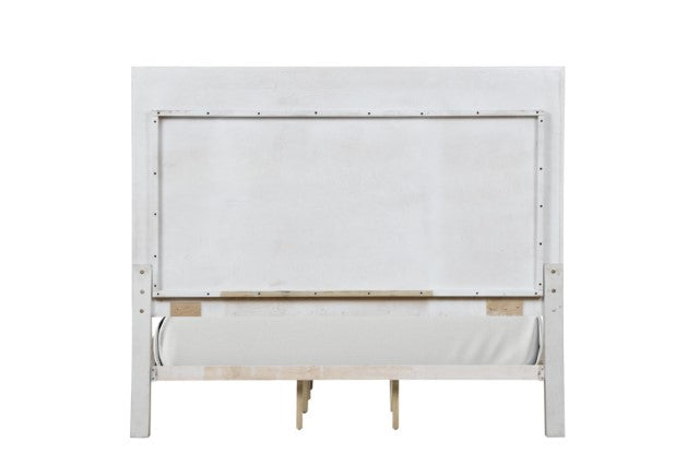Stella Mia E.King & Queen Bed White & White - Maxx Save 