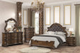 Leovanni 4 Pc Queen Bedroom Set Brown - Maxx Save 