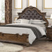 Leovanni 4 Pc Queen Bedroom Set Brown - Maxx Save 