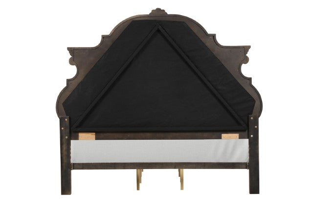 Leovanni 4 Pc Queen Bedroom Set Brown - Maxx Save 