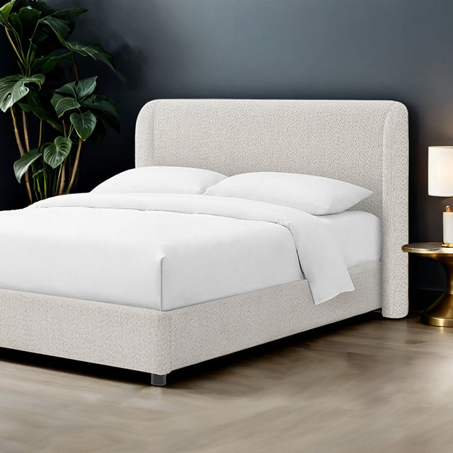 Laverni Bed Black, Grey & White