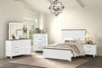 Pinetop 4 & 5 Piece Twin Bedroom Set White & Blue - Maxx Save 