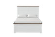 Pinetop 4 & 5 Piece Twin Bedroom Set White & Blue - Maxx Save 