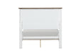 Pinetop 4 & 5 Piece Twin Bedroom Set White & Blue - Maxx Save 