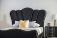 Melodi Parc E.King & Queen Bed Black & Silver - Maxx Save 