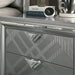 Emmeline 4 & 5 Piece Queen Bedroom Set Gray & White - Maxx Save 