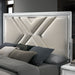 Emmeline 4 & 5 Piece Queen Bedroom Set Gray & White - Maxx Save 