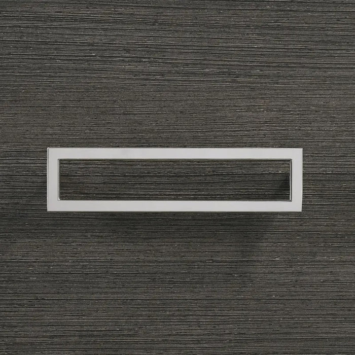 Elements International Sasha Nightstand in Charcoal