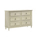 Elements International Gianna Youth Dresser in White image