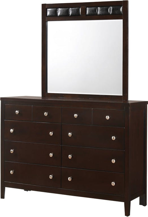 Elements International Lawrence Dresser in Espresso Lacquer
