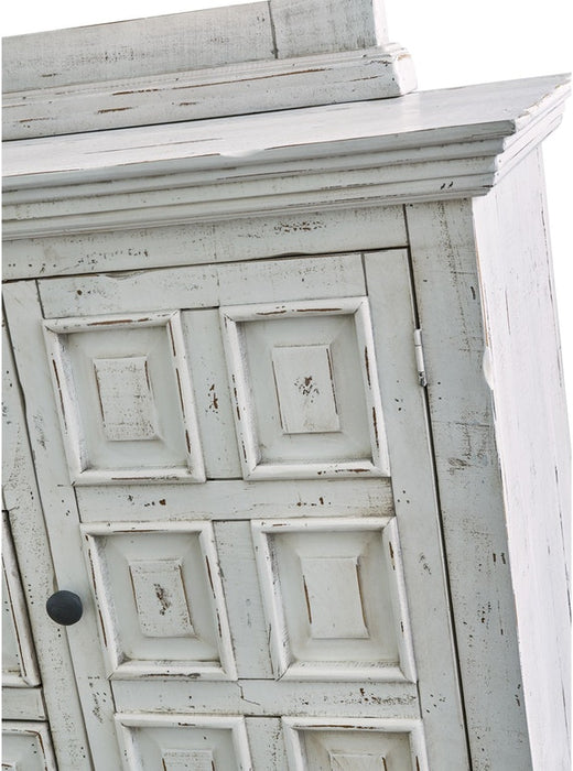 Elements International Olivia White Nightstand