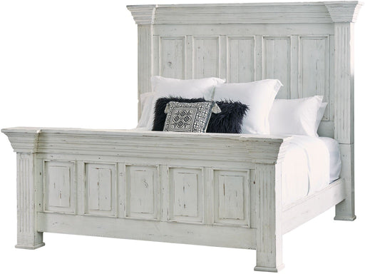Elements International Olivia White Queen Panel Bed image