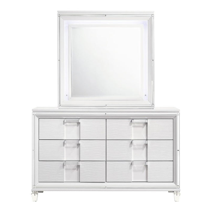 Elements International Twenty Nine Youth Dresser in White