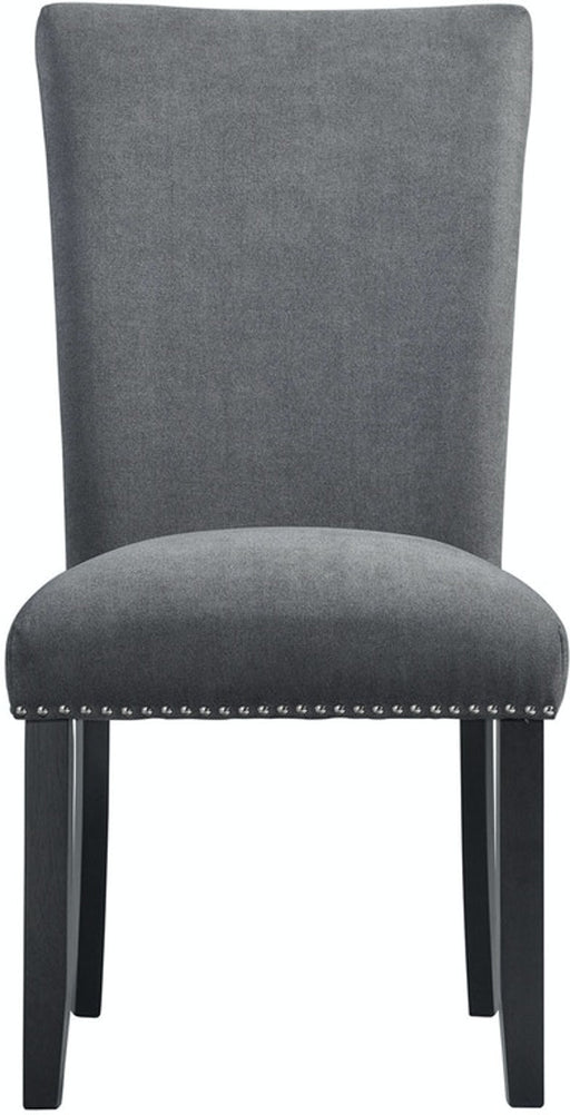 Elements International Tuscany Side Chair (Set of 2) in Black/White image